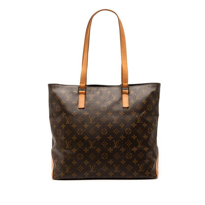 Louis Vuitton Monogram Cabas Mezzo One Shoulder Bag Tote Bag M51151 Brown PVC