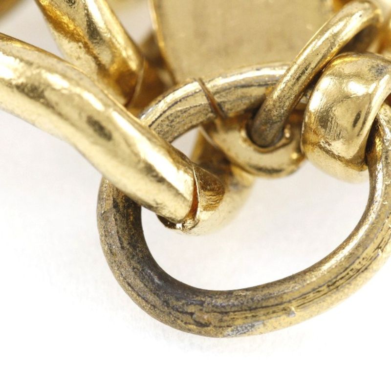 Chanel Gold Plated Ladies 58.2g Bracelet
