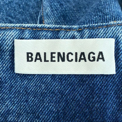 Balenciaga 19ss Denim Skirt 572190 Tcw03 Indigo 38