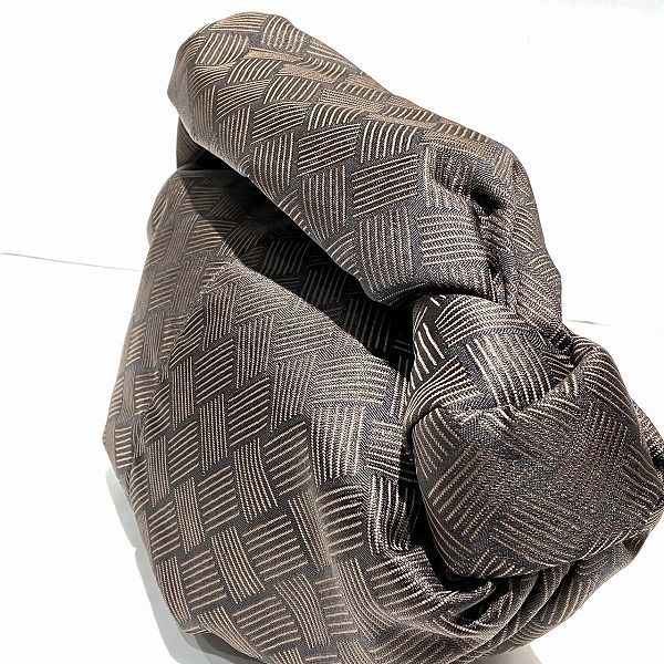 Bottega Veneta Double Knot Mini Nylon Jacquard Bag Handbag Women