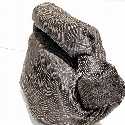 Bottega Veneta Double Knot Mini Nylon Jacquard Bag Handbag Women
