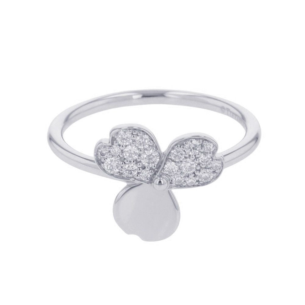Tiffany & Co. Ring Paper Flower Diamond