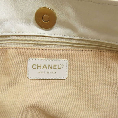 Chanel Coco Mark Gold Hardware Handbag Canvas Calf Women