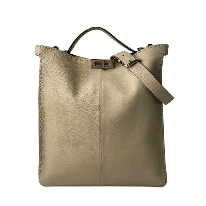 Fendi Peekaboo Selleria ICYU 7 Va528 2-Way Tote Crossbody