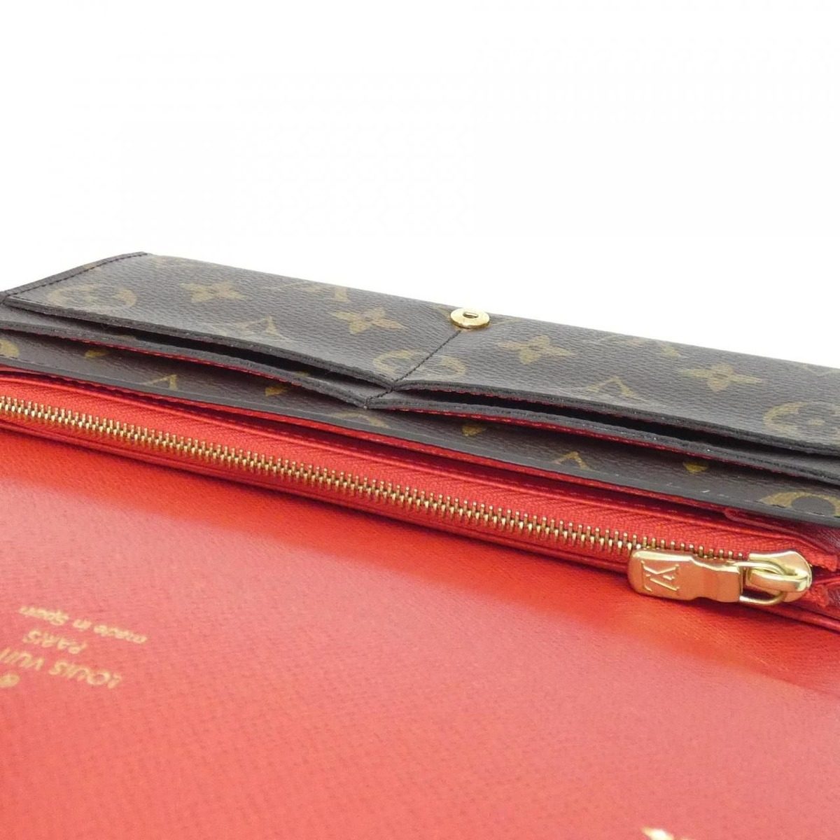 Louis Vuitton Monogram Portefeuille Sarah Wallet — view 9