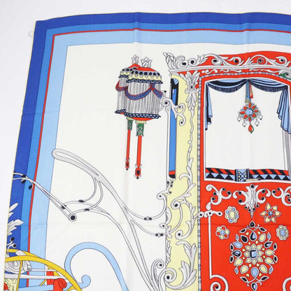 Hermes Carré 140 Coupe De Gala Cashmere Silk Scarf Multi With Box Made In
