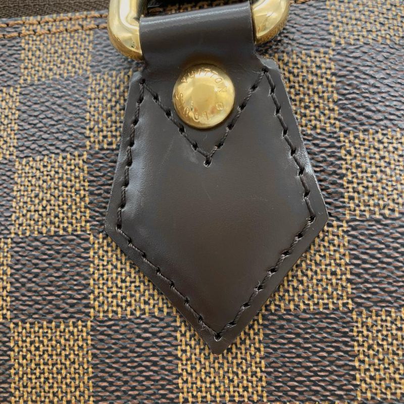 Louis Vuitton Saleya PM Tote Bag Damier Ebène N51183 Gold Hardware Vi0049