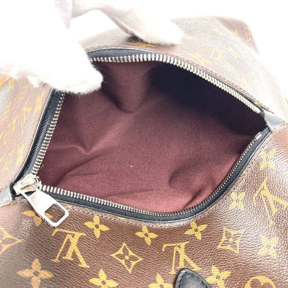 Louis Vuitton Backpack Sac Parc M40637 Monogram Macassar Canvas Brown