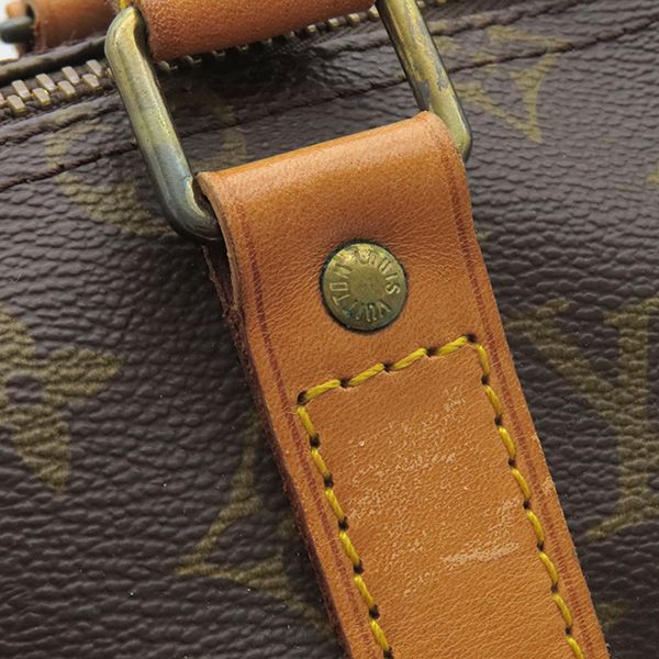 Louis Vuitton Boston Bag Keepall 50 Monogram Canvas Monogram Gold Hardware