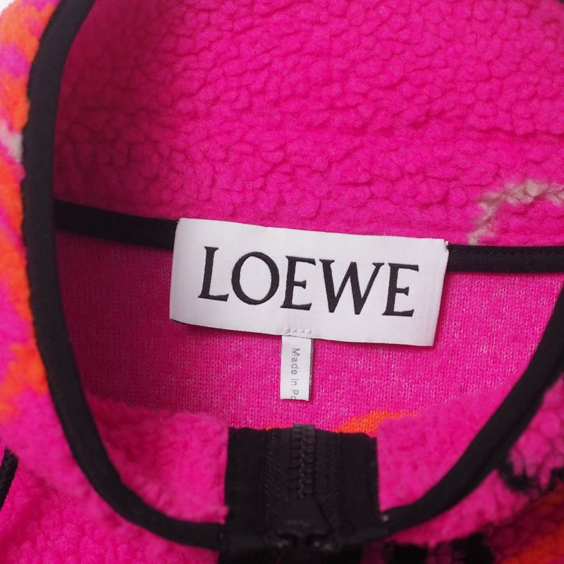 Loewe Jacket Size M Pullover Anagram Jacquard Fleece Jacket 20250404 Ra3995
