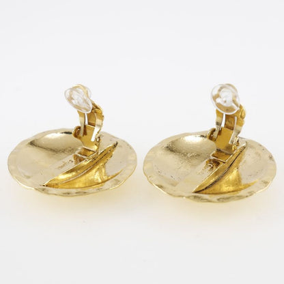 Chanel Coco Mark Matelasse Gold Plated Ladies 37.5g Earrings