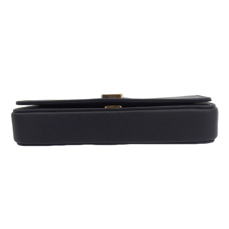 Fendi Chain Shoulder Black Bag