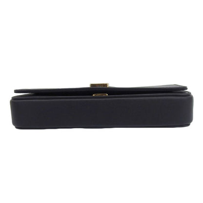 Fendi Chain Shoulder Black Bag