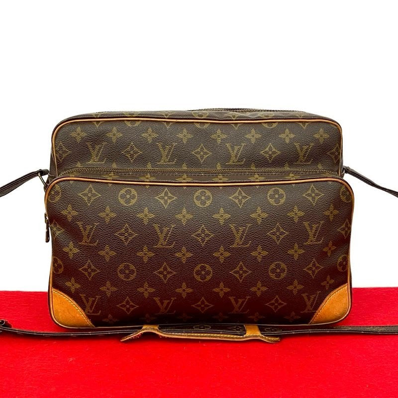 Louis Vuitton Vintage Nile Monogram Leather Shoulder Bag