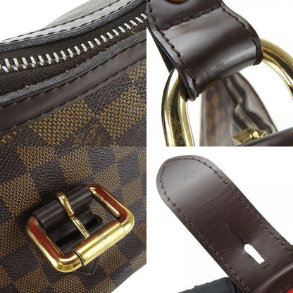 Louis Vuitton Handbag Highbury N51200 Damier Canvas Brown Gold Hardware