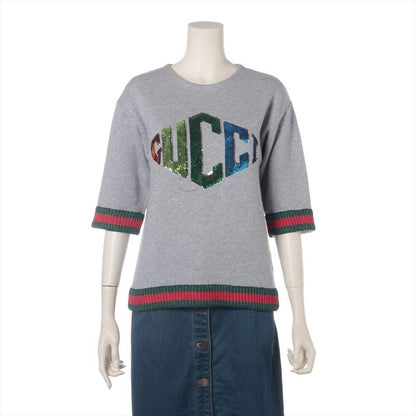 Gucci Cotton Trainers Kids 12 Grey