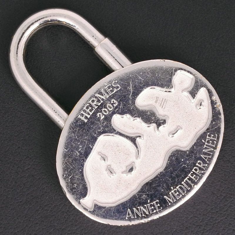 Hermes 2003 Annee Mediterranee Mediterranean Sea Silver Unisex Cadenas In Metal