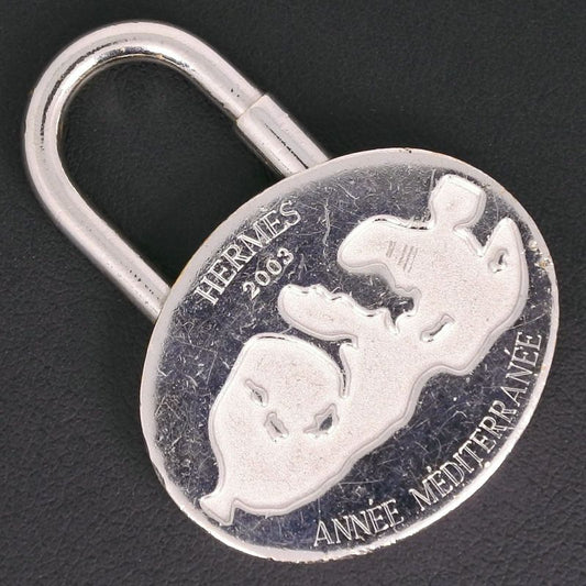 Hermes 2003 Annee Mediterranee Mediterranean Sea Silver Unisex Cadenas In Metal
