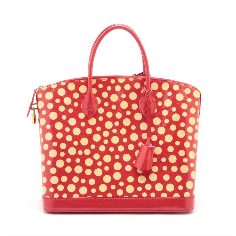 Louis Vuitton Yayoi Kusama Vernis Dot Infinity Lock It MM