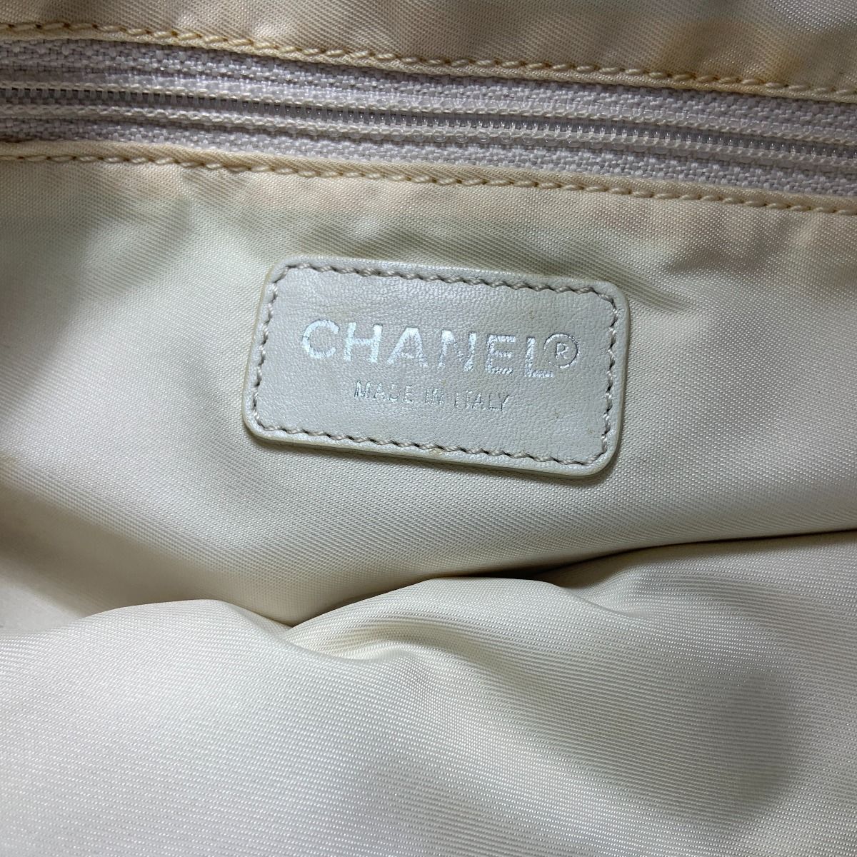 Chanel New Travel Line Tote Bag 6429132 Beige