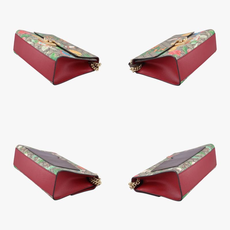 Gucci Padlock Beige And Multicolor PVC Coated Canvas 409486g019735366