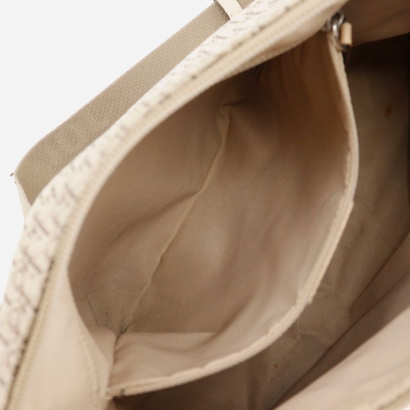 Dior Christian Dior Trotter 07RU 0064 Canvas Beige Unisex Shoulder Bag