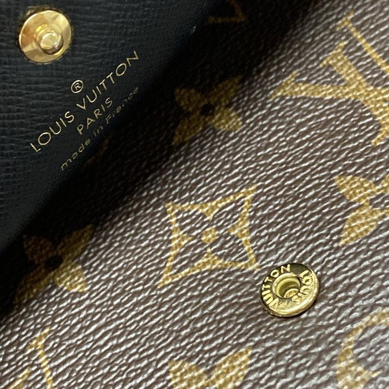 Louis Vuitton Monogram Reverse Long Wallet Portefeuille Sarah M80726 Monogram