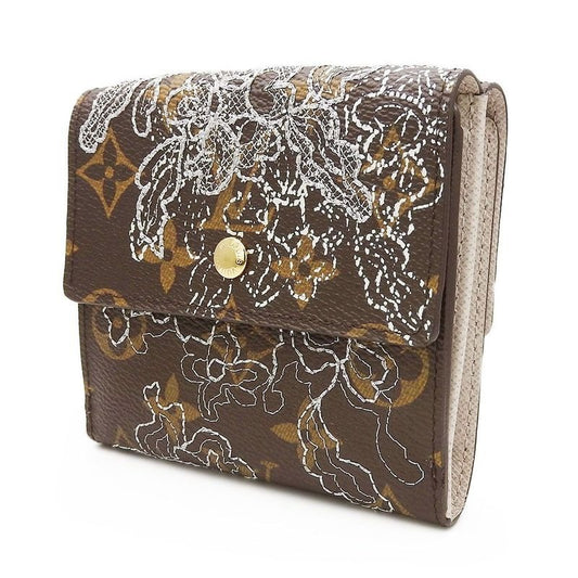 Louis Vuitton Compact Wallet W Hook Porte Monet Biecarte Cles Di