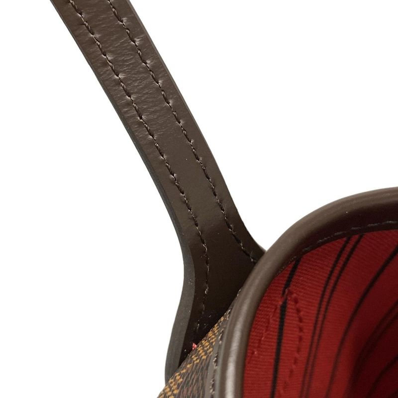 Louis Vuitton Damier Neverfull PM N41359 Ebène Tote Bag