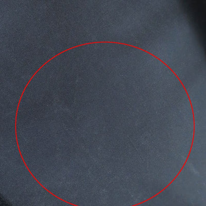 Prada 230623 Triangle Logo Leather Re-nylon Sleeveless Dress Black Red 36 Made