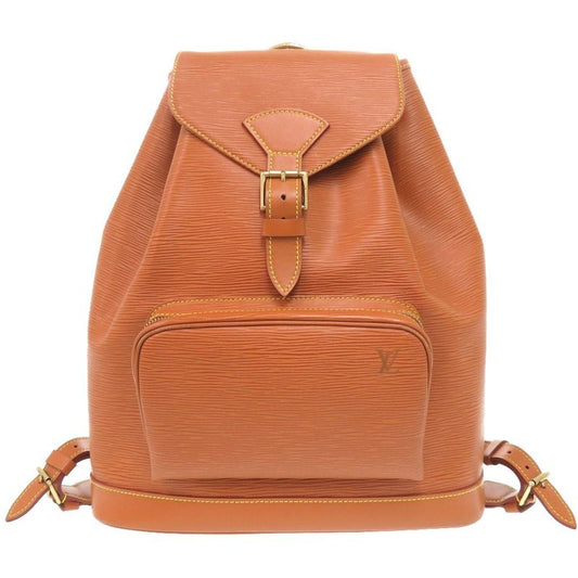 Louis Vuitton Montsouris GM Epi Zipangu Gold Backpack Bag