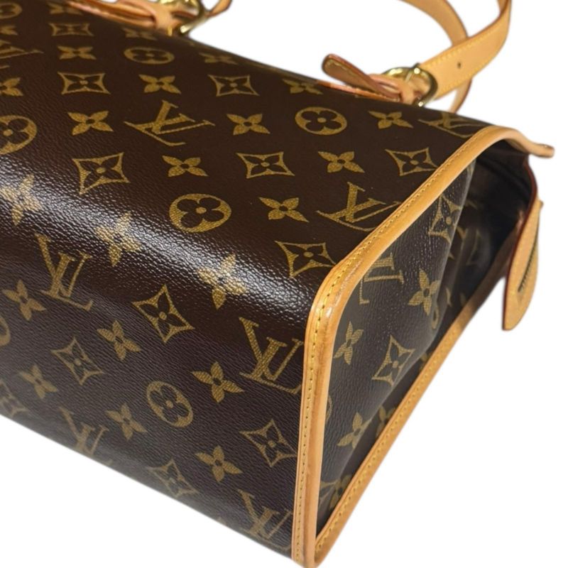 Louis Vuitton Popincourt O Monogram Tote Bag Monogram Canvas M40007 Brown Women