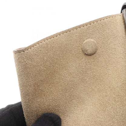 Celine Handbag Trapeze Black Beige Brown Leather — view 10