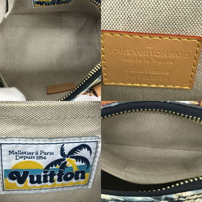 Louis Vuitton Keepall Bandouliere 25 Surfing Monogram M25440 Navy Blue