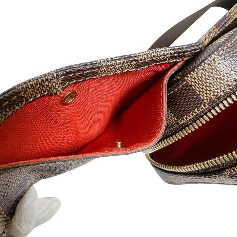 Louis Vuitton N51994 Damier Waist Pouch Geronimos Body Bag Louis Vuitton Ebène