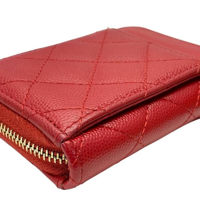 Chanel Matelasse Timeless Classic Caviar Skin Card Case Coin Case Coco Mark