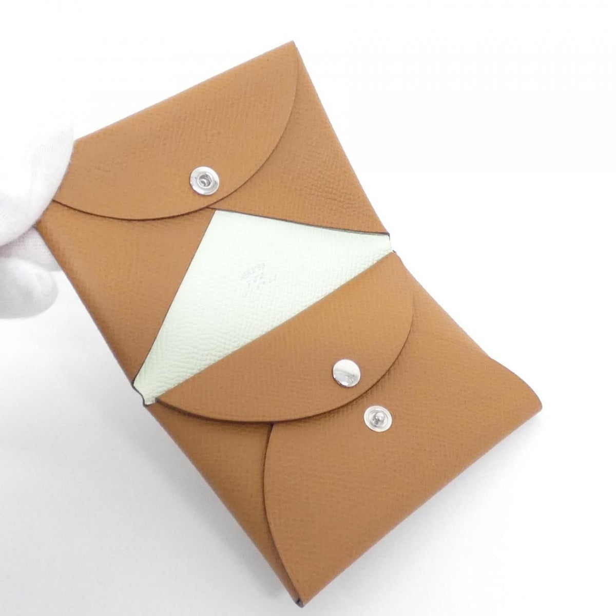 Hermes Calvi Duo Verso Coin Case — view 3