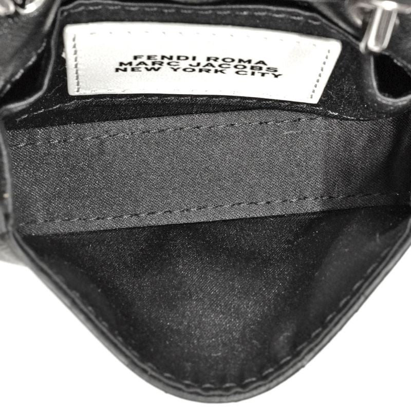 Fendi Marc Jacobs MARC Jacobs Nano Bucket Handbag 2WAY Leather 7as136 Black