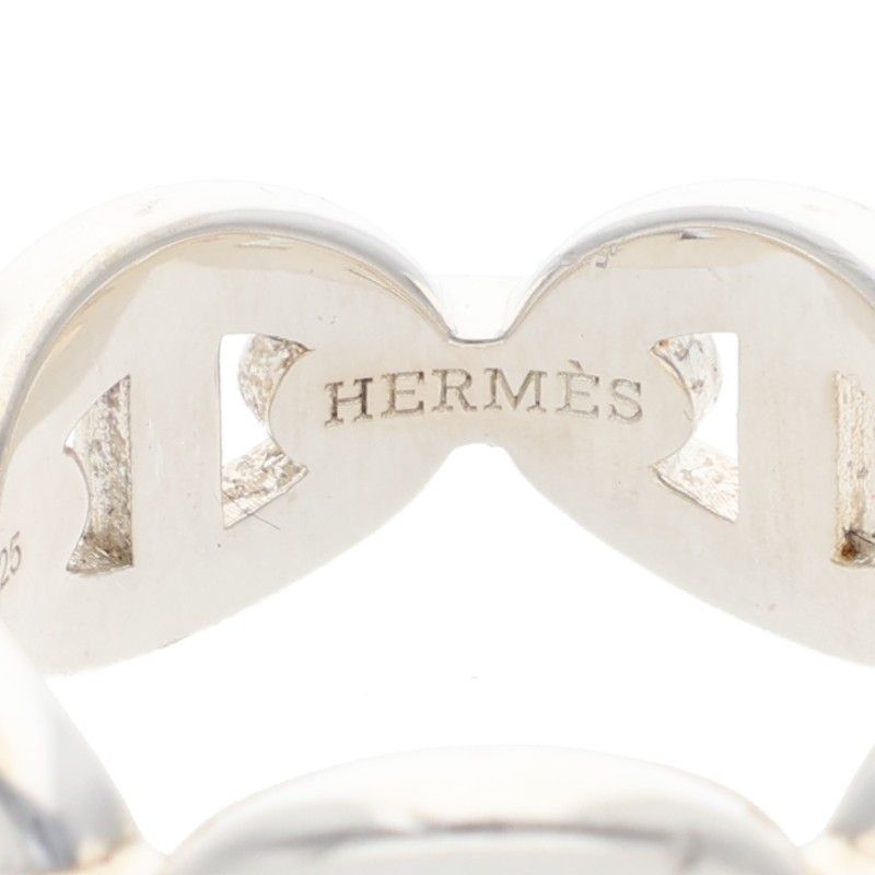 Hermes Chaine D'ancre Enchainee PM Chaine D'ancre Enchainee PM Silver Ring Mens