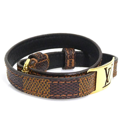 Louis Vuitton Bracelet Damier Bra Scuff Sign It M6623e