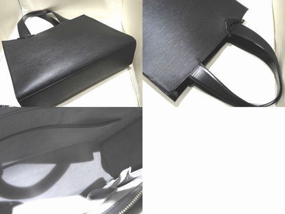 Louis Vuitton Gemo Tote Bag M52452 Epi Noir Black Semi Shoulder Bag Shoulder