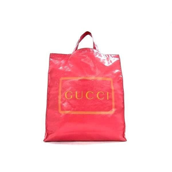 Gucci Tote Bag Logo Print Medium Pink
