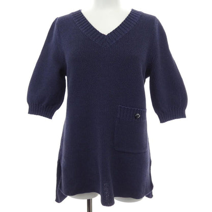 Chanel Knit Top Navy