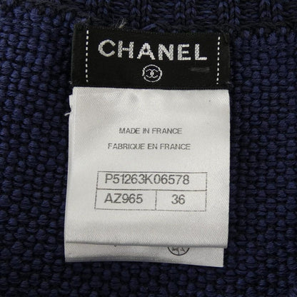 Chanel Knit Top Navy — view 4