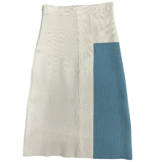 Fendi Fzq740 ARV7 Skirt Knee-length Skirt Bottoms Tight Skirt Wool Nylon