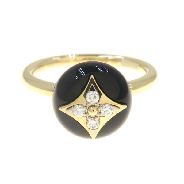 Louis Vuitton Color Blossom Ring Onyx 55