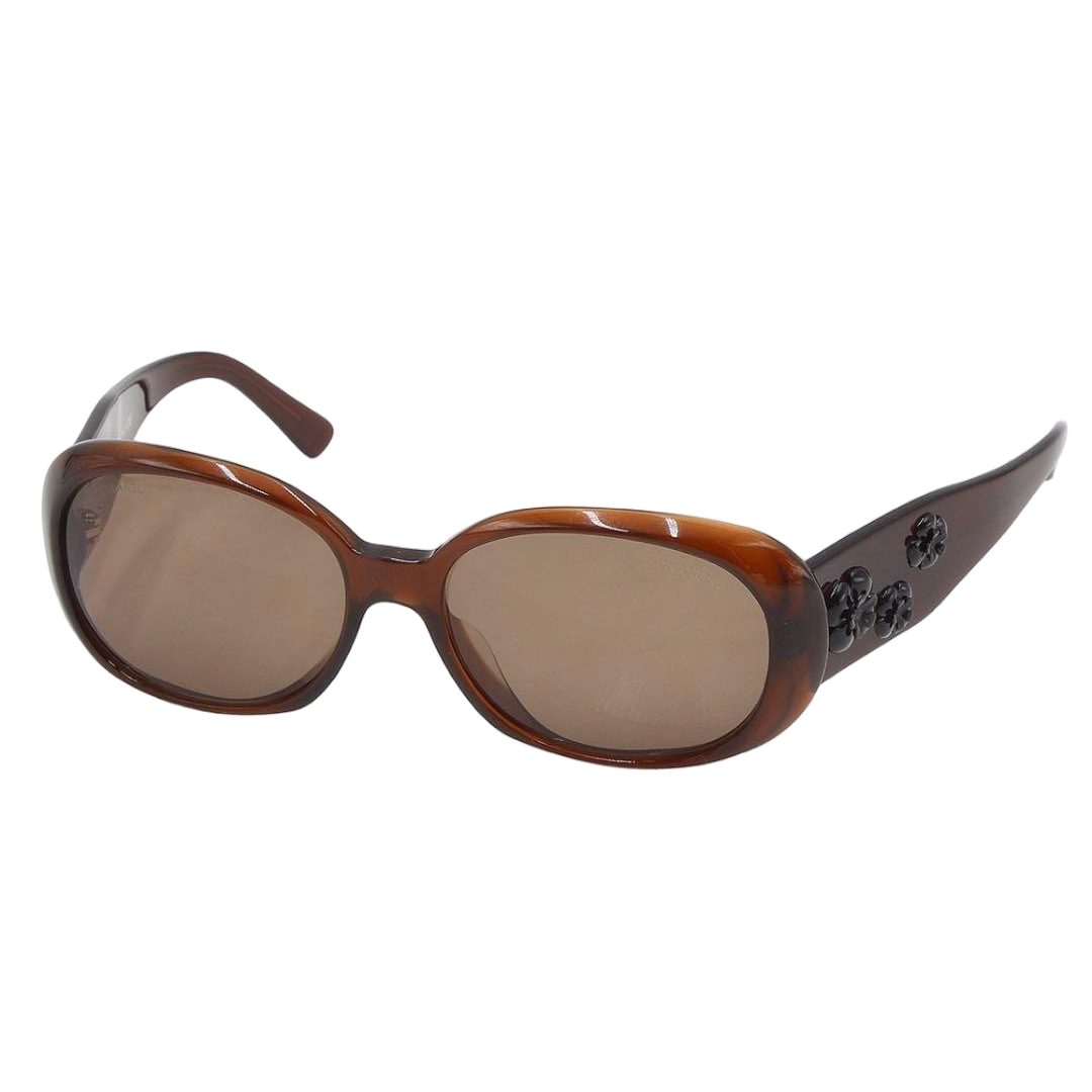 Chanel Camellia Tortoiseshell Sunglasses Eyewear