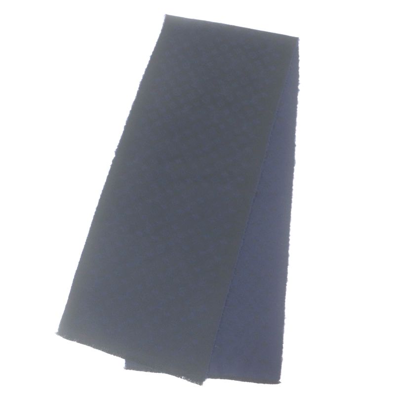 Louis Vuitton M71615 100% Cashmere Monogram Allover Fringe Scarf Black Navy