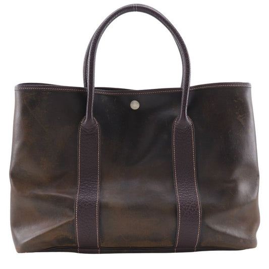 Hermes Garden Party PM Amazonia Brown Ladies Tote Bag