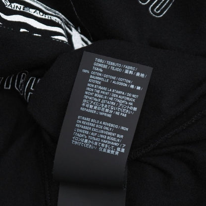 Saint Laurent Paris Short Sleeve T-shirt Size XS Print Cut And Sewn Car Made In